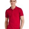 Amazon Brand - Symbol Men's Cotton Rich Solid Polo Tshirt | Collar Tshirts